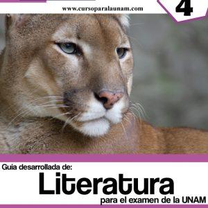 Guía UNAM de Literatura Área 4-2023